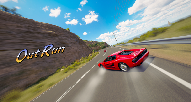 Illustration for article titled A Beautiful Tribute To Racing Games (Using A Racing Game)
